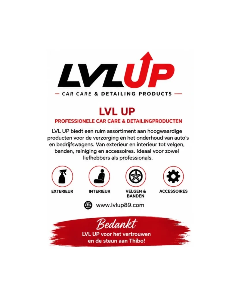 Bedankt LVL Up