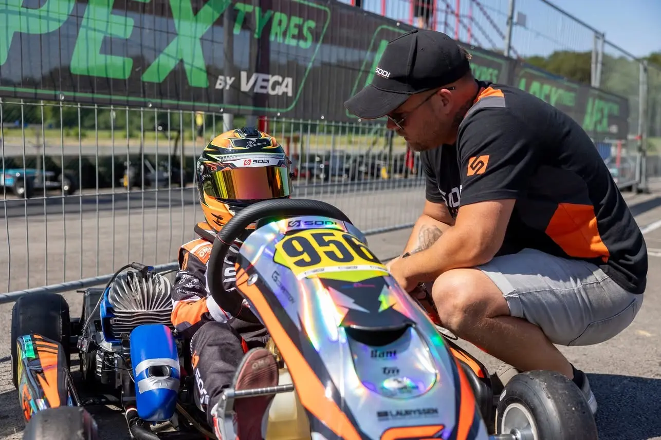 Thibo Smets karting passie