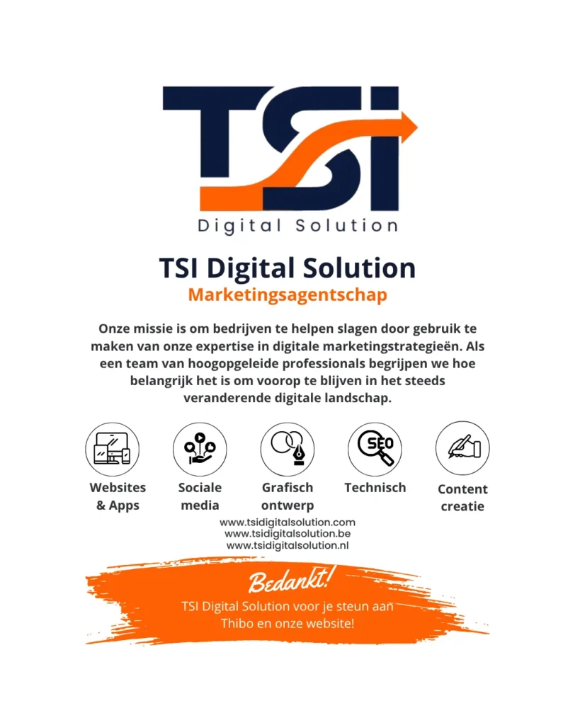 Sponsor Marketing Agentschap TSI Digital Solution